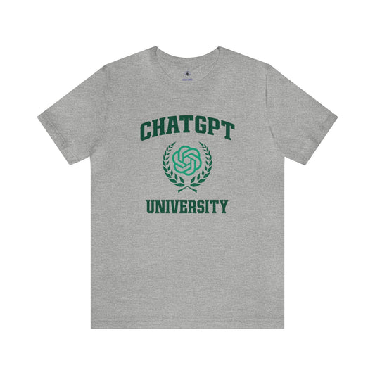 ChatGPT University Cotton Tee